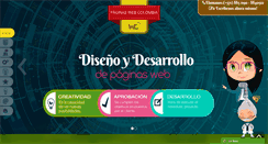 Desktop Screenshot of paginasweb-colombia.com